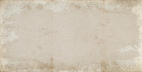 This background image features a soft, vintage aesthetic dominated by beige and light brown tones. The surface is textured with a lightly distressed, aged look resembling worn parchment or paper
