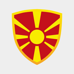 National Flag of North Macedonia