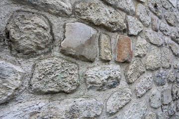 Enceinte en mur de pierre