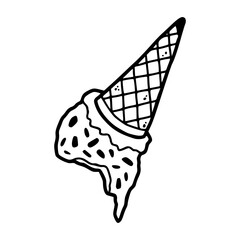 leaky ice cream artwork