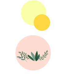 easter egg with flowers and ribbon