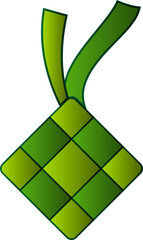 Ketupat Illustration