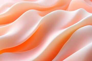 Obraz premium Abstract peach colored waves background