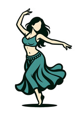 girl belly dancer
