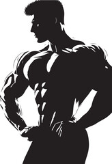 Bodybuilder Silhouette