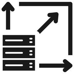 Scalability Glyph Icon