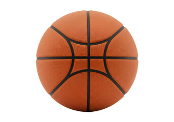Fototapeta premium Basketball Image HighResolution Photo of an Orange Basketball isolated on transparent background