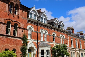 Obraz premium Belfast city street, Northern Ireland