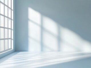 Obraz premium Empty room with sunlight