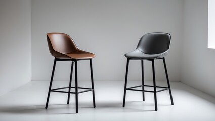 Up-to-date bar stool for culinary space or restaurant