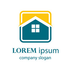 simple and elegant housing logo design
