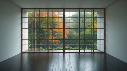 big timber windows in room