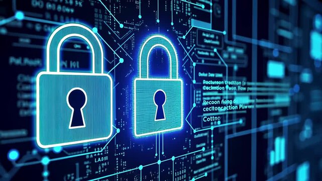 Security terminal, access control, data protection. Network safety. Servers secure sensitive information. Encryption enhances cybersecurity measures. Firewall implementation supports system integrity.