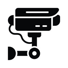 Grab this amazing glyph style icon of cctv camera