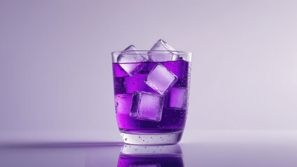 Grape Soda with Grass