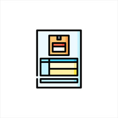 book icon vector illustration
