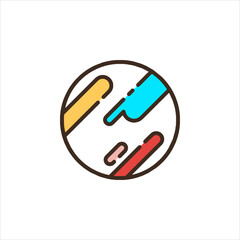 vector illustration of a syringe