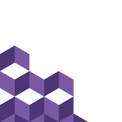 Obraz premium Parallelogram Pattern Corner