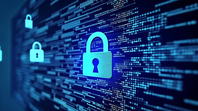 Security terminal, access control, data protection. Digital security. Systems lock during breach incidents. Encryption ensures data confidentiality. Authentication protocols enhance network defense.