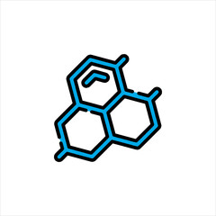 Fototapeta premium abstract background with hexagons