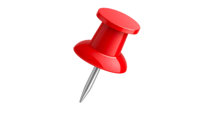 Red pin isolated on transparent background,pin, red, drawing pin, colours, stationery, office, tack, thumbtack, isolated, lollipop, object, clip, glossy, group, location, marker, memo,