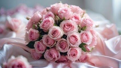 Obraz premium Bridal Flower Arrangement