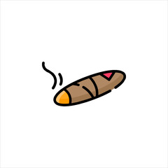 vector illustration of a fish