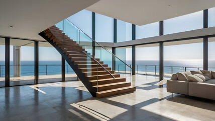 Obraz premium stairs to the sea
