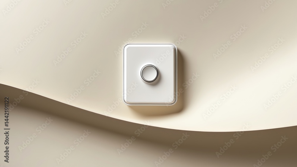Poster wall light switch utilized for light activation and deactivation