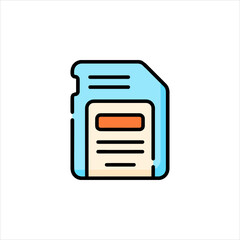 vector file folder icon