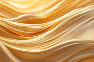 Obraz premium Gold fabric smooth waves