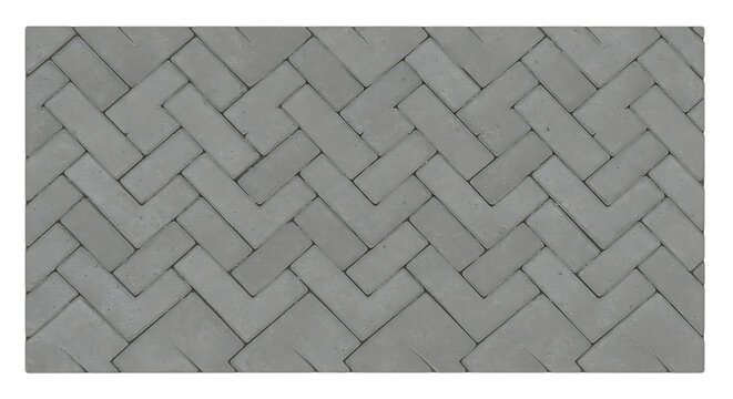 Grey Herringbone Pavement Texture:  A Detailed Look at Interlocking Paving Stones