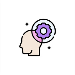 human head silhouette