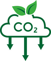CO2 Emissions Illustration