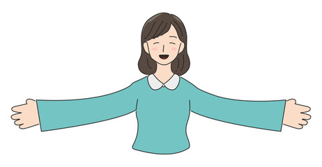 스승의날_두팔 별러 안아주시는 선생님