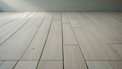 Fototapeta premium Flooring with Seamless Wooden Parquet Texture.