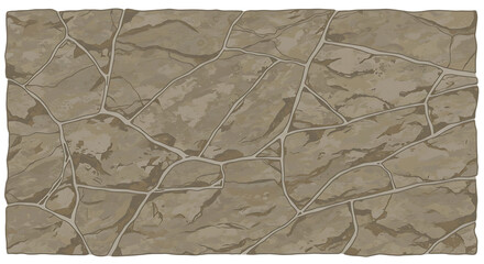 Abstract Beige Stone Texture: A Seamless Pattern of Cracked Earth