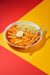 Fresh meat with a side dish for you