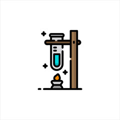 vector illustration of hourglass