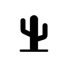Cactus desert plant silhouette