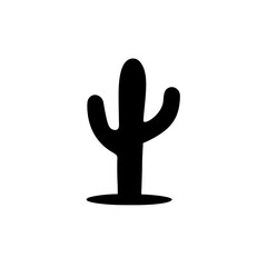 Cactus desert plant silhouette