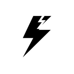 Lightning bolt energy symbol