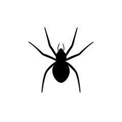 Spider silhouette vector art
