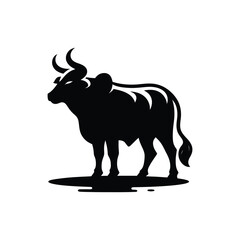 qurbani animal vector silhouette clip art logo illustration