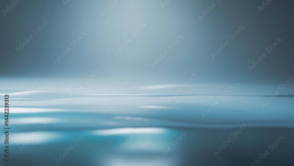 Aufkleber Showcasing product on an empty gradient background in a studio