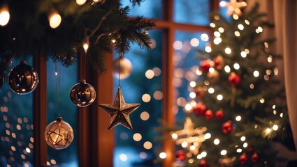 House festively decorated