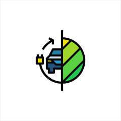 green energy saving lamp