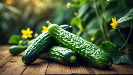 Growing Organic Cucumbers: The Vibrant Green Harvest