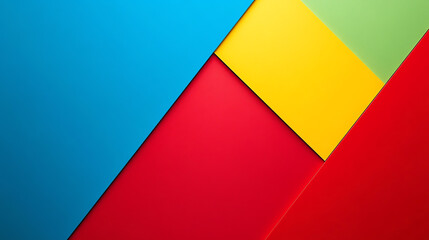 Fototapeta premium Vibrant red, blue, green, and yellow backgrounds for bold designs! Perfect for abstracts, wallpapers, and creative projects. Eye-catching, high-contrast, and full of energy