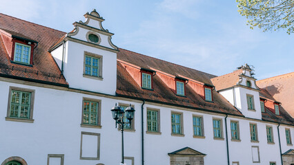 Historic Building With Distinctive Architecture in Daylight, Germany